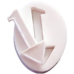 "1" szám szilikon forma - SilikoMart