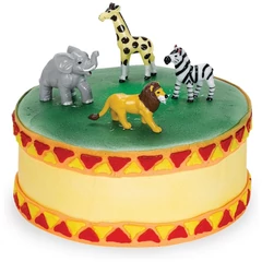 Dzsungel állatai torta figurák - Wilton