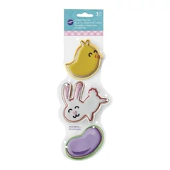 Nyúl, Csibe, Jelly Bean kiszúró szett, 3 db. - Wilton