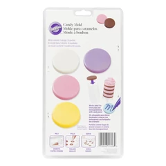 Kerek mintás csokoládé forma - Wilton