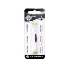 Lime Zöld virág bibe, 1mm, 50 db. - JEM