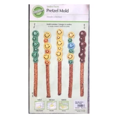 Mini "Smiley Faces" Csokoládé/Sósrúd forma - Wilton