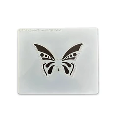 Pillangó mintás Airbrush torta sablon - Lumea