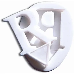 "R" betű szilikon forma - SilikoMart