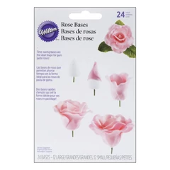 Cukor Rózsa alapok, 24 db. - Wilton