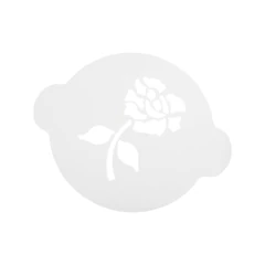 Rózsa mintájú torta sablon - SilikoMart