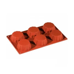 Standard muffin mintás szilikon forma - SilikoMart