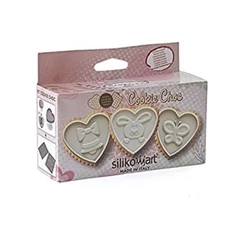 Szilikon forma és mintázó csokihoz különböző mintákkal - SilikoMart