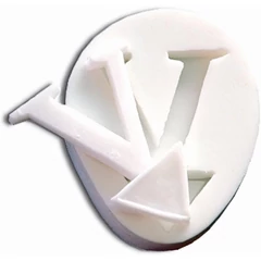 "V" betű szilikon forma - SilikoMart