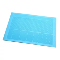 Vonal mintás "Dot Veil" szilikonlap - SugarVeil