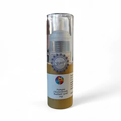 Radiant Gold színű por állagú, felületi ételszínezék Pumpával, 10g - Lumea