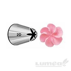 Virágmintás diszitőcső, #2D - PME