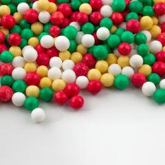 Arany Karácsony mix cukorgyöngy 7mm, 1kg - Lumea