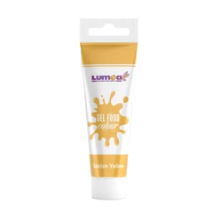 Aranysárga ételfesték gél, 30g - Lumea