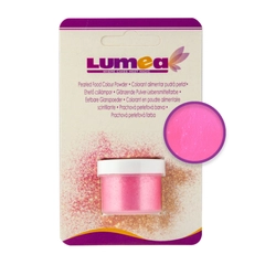 Gyöngyházfényű Pink por állagú , felületi ételszínezék, 4g - Lumea