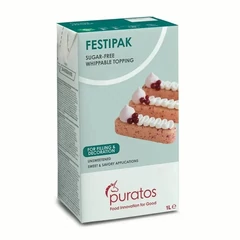 Cukor mentes Festipak UHT Növényi Krém, 1L - Puratos
