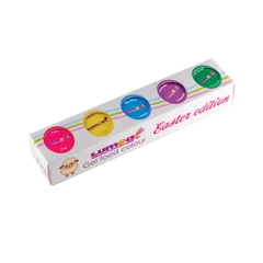 Easter Ételfesték gél készlet, 10g x 5 db. - Lumea