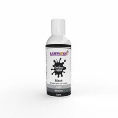 Fekete ételfesték gél, 200g - Lumea