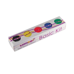 Ételfesték gél készlet, 10g x 5 db. - Lumea
