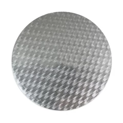 Ezüst színű Kerek tortadob, 40.5 cm - PME