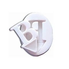"B" betű szilikon forma - SilikoMart