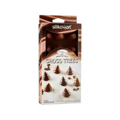 "Choco Trees" szilikon forma csokoládéhoz - SilikoMart