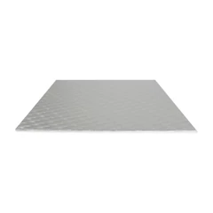 Ezüst színű  négyzet tortaalátét, 25 cm - PME