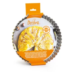 Kerek tartlet sütőforma, tapadásmentes felülettel 25x3.5cm - Decora