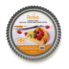 Kerek tartlet sütőforma, tapadásmentes bevonattal, 24x3cm - Decora