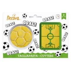 "GOAL" kiszúró szett, 2 db. - Decora