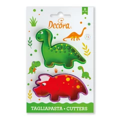 Dinoszaurusz kiszúró szett, 2 db. - Decora