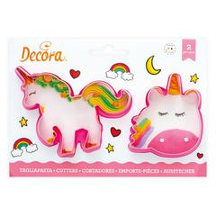 Unikornis kiszúró szett, 2 darab - Decora