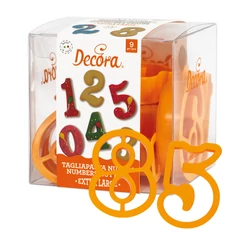 Extra nagy számos kiszúró szett, 9 db - Decora