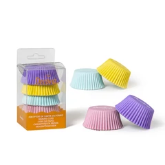Színes muffin papír, 75 darab - Decora