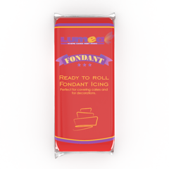 Piros fondant, 1 kg - Lumea