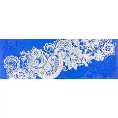 Csipke mintás szilikon - Midnight Garden - Crystal Lace