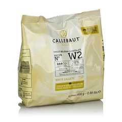 Fehér csokoládé bevonó 400g - Barry Callebaut
