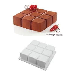 "Cubik"  szilikon sütőforma - SilikoMart
