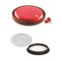 Tarte Ring, 190mm és szilikon sütőforma - SilikoMart