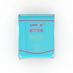 Kék neon hatású fondant, 250g - Lumea