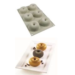 Szilikon tortaforma "Mini Raggio" - SilikoMart