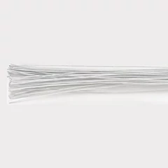 Fehér virág drót, 36 cm - 26 # - Culpitt