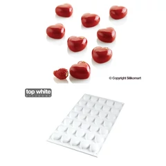 SilikoMart "Micro Love" szilikon sütőforma