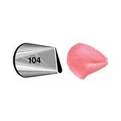 Rózsa szirom díszítőcső, #104