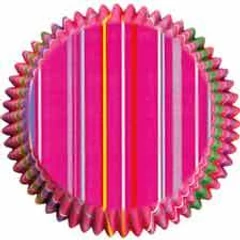 Rózsaszín muffin papír, 75 db.