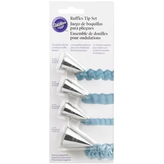 Díszítőcső készlet "Rulles Tip Set" - Wilton