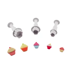 Mini muffin kiszúró szett, 3 db. - Lumea