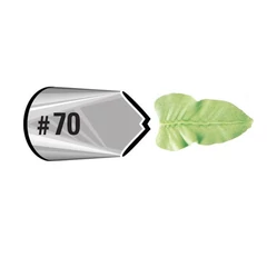 Levél készítő díszítőcső #70, 11mm x 33mm - Lumea