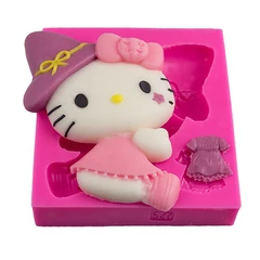 Hello Kitty szilikon forma - Lumea