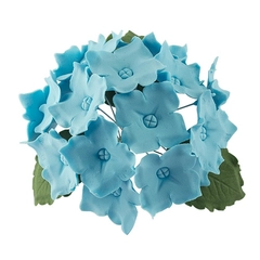 Kék hortenzia cukormasszából - Lumea